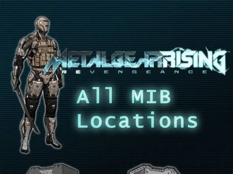 metal gear rising box soldiers|metal gear rising mib locations.